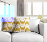 Kesper Geometric Reversible Indoor/Outdoor Square Pillow