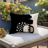 Khari Abstract Reversible Indoor/Outdoor Rectangular Pillow