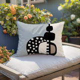 Khari Abstract Reversible Indoor/Outdoor Rectangular Pillow