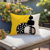 Khari Abstract Reversible Indoor/Outdoor Rectangular Pillow
