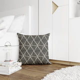Kia Geometric Reversible Indoor/Outdoor Square Pillow