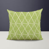 Kia Geometric Reversible Indoor/Outdoor Square Pillow