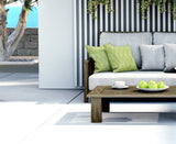 Kia Geometric Reversible Indoor/Outdoor Square Pillow