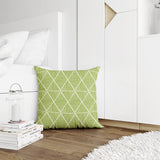 Kia Geometric Reversible Indoor/Outdoor Square Pillow