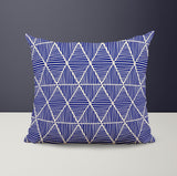 Kia Geometric Reversible Indoor/Outdoor Square Pillow