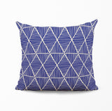 Kia Geometric Reversible Indoor/Outdoor Square Pillow