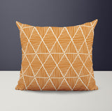 Kia Geometric Reversible Indoor/Outdoor Square Pillow