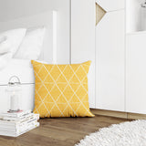 Kia Geometric Reversible Indoor/Outdoor Square Pillow