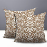 Kiefer Zebra Print Indoor/Outdoor Reversible Square Pillow