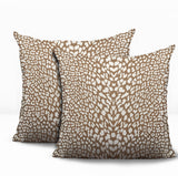 Kiefer Zebra Print Indoor/Outdoor Reversible Square Pillow