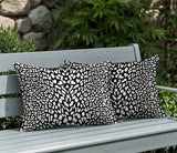 Kiefer Zebra Print Indoor/Outdoor Reversible Rectangular Pillow