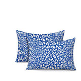 Kiefer Zebra Print Indoor/Outdoor Reversible Rectangular Pillow