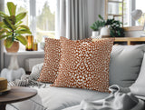 Kiefer Zebra Print Indoor/Outdoor Reversible Square Pillow