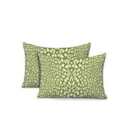 Kiefer Zebra Print Indoor/Outdoor Reversible Rectangular Pillow