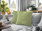Kiefer Zebra Print Indoor/Outdoor Reversible Square Pillow