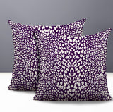 Kiefer Zebra Print Indoor/Outdoor Reversible Square Pillow