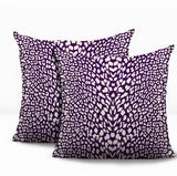 Kiefer Zebra Print Indoor/Outdoor Reversible Square Pillow