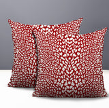 Kiefer Zebra Print Indoor/Outdoor Reversible Square Pillow