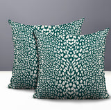 Kiefer Zebra Print Indoor/Outdoor Reversible Square Pillow