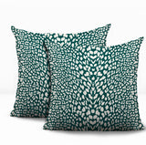 Kiefer Zebra Print Indoor/Outdoor Reversible Square Pillow