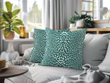 Kiefer Zebra Print Indoor/Outdoor Reversible Square Pillow