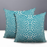 Kiefer Zebra Print Indoor/Outdoor Reversible Square Pillow