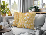 Kiefer Zebra Print Indoor/Outdoor Reversible Square Pillow