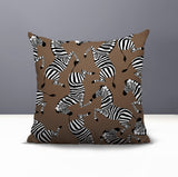 Kiji Zebra Reversible Indoor/Outdoor Square Pillow