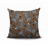 Kiji Zebra Reversible Indoor/Outdoor Square Pillow