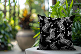 Kiji Zebra Reversible Indoor/Outdoor Square Pillow