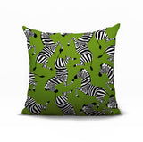 Kiji Zebra Reversible Indoor/Outdoor Square Pillow
