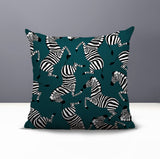 Kiji Zebra Reversible Indoor/Outdoor Square Pillow