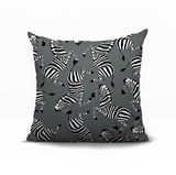 Kiji Zebra Reversible Indoor/Outdoor Square Pillow