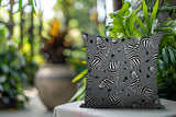 Kiji Zebra Reversible Indoor/Outdoor Square Pillow