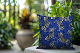 Kiji Zebra Reversible Indoor/Outdoor Square Pillow