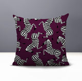 Kiji Zebra Reversible Indoor/Outdoor Square Pillow