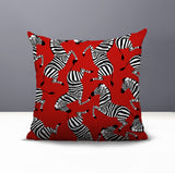 Kiji Zebra Reversible Indoor/Outdoor Square Pillow