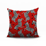 Kiji Zebra Reversible Indoor/Outdoor Square Pillow