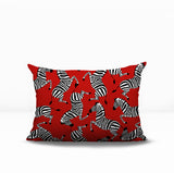 Kiji Zebra Reversible Indoor/Outdoor Rectangle Pillow