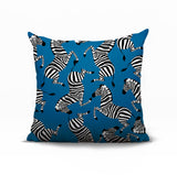 Kiji Zebra Reversible Indoor/Outdoor Square Pillow