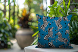Kiji Zebra Reversible Indoor/Outdoor Square Pillow