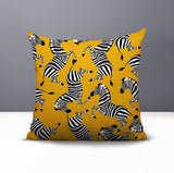 Kiji Zebra Reversible Indoor/Outdoor Square Pillow