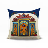 Kimaya Lotus Arch Reversible Indoor/Outdoor Pillow