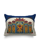 Patriot Lotus Arch Lumbar Indoor/Outdoor Throw Pillow