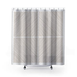 Kimberly Shower Curtain in Beige