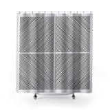 Kimberly Shower Curtain in Black