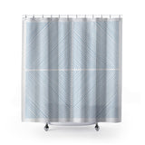 Kimberly Shower Curtain in Blue