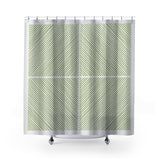 Kimberly Shower Curtain in Chartreuse