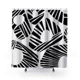 Kio Shower Curtain in Black
