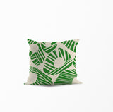 Kio Abstract Reversible Indoor/Outdoor Square Pillow Cover